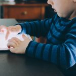 christmas, holiday, kids, tablet