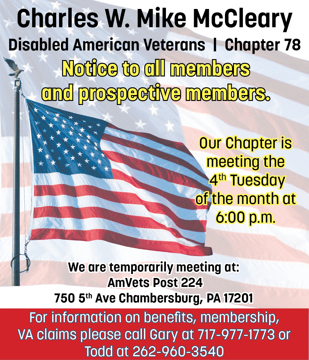 Charles W. Mike McCleary Disabled American Veterans Chapter 78