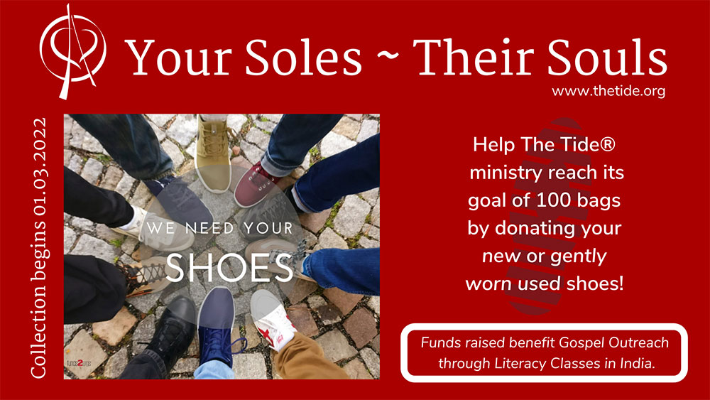 Your Soles ~ Their Souls Shoe Drive
