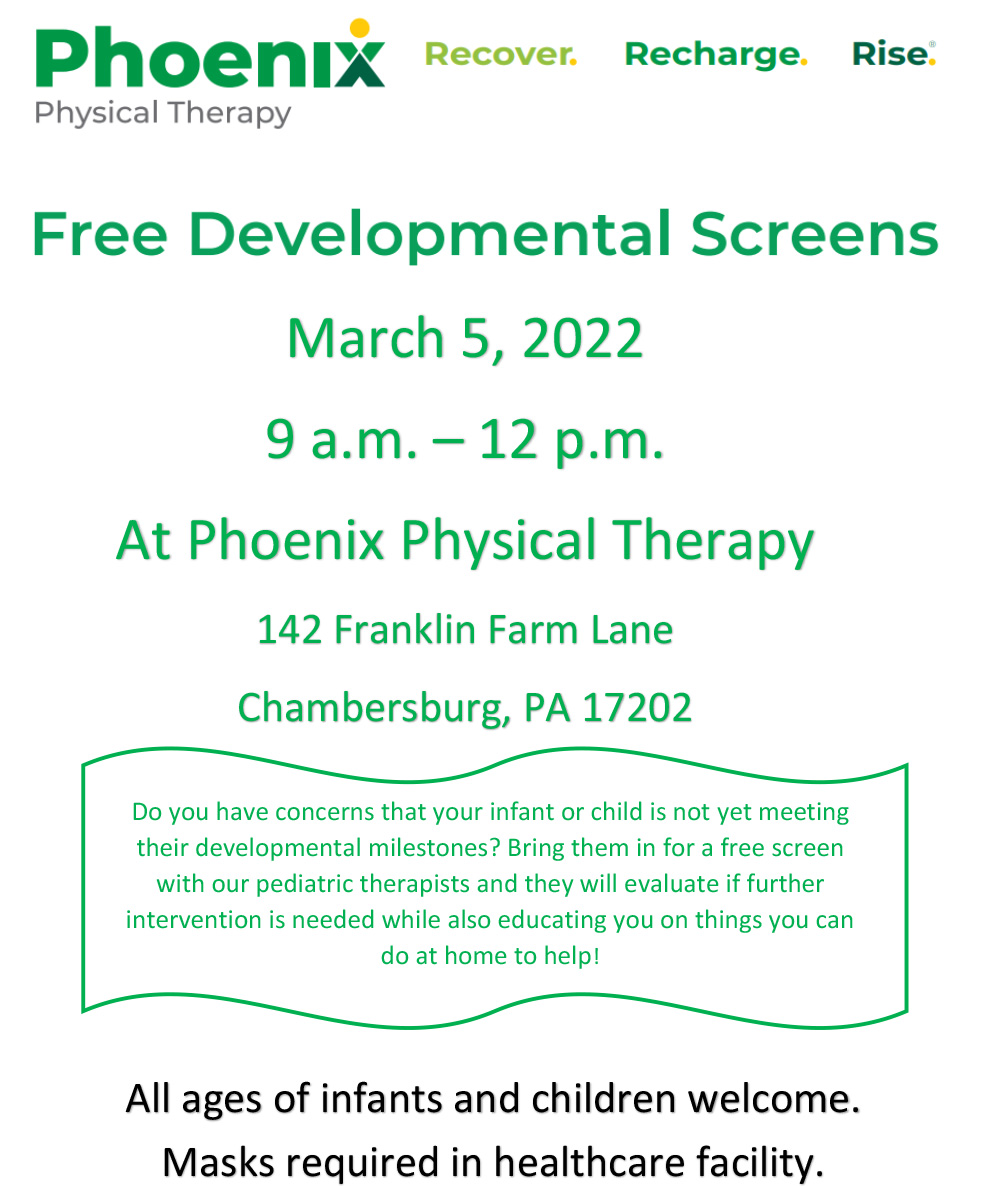 Free Developmental Screens
