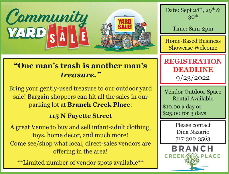 Community Yard Sale