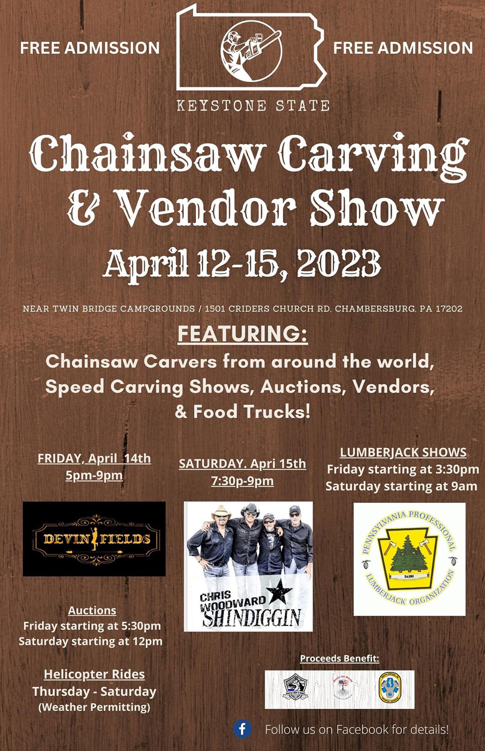 Keystone State Chainsaw Carving and Vendor Show