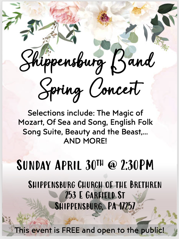 Shippensburg Band Spring Concert