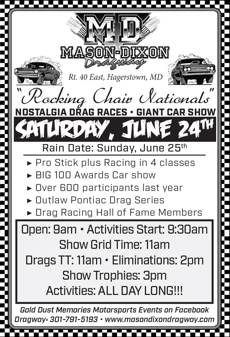 Mason Dixon Dragway Rocking Chair Nationals The Franklin Shopper