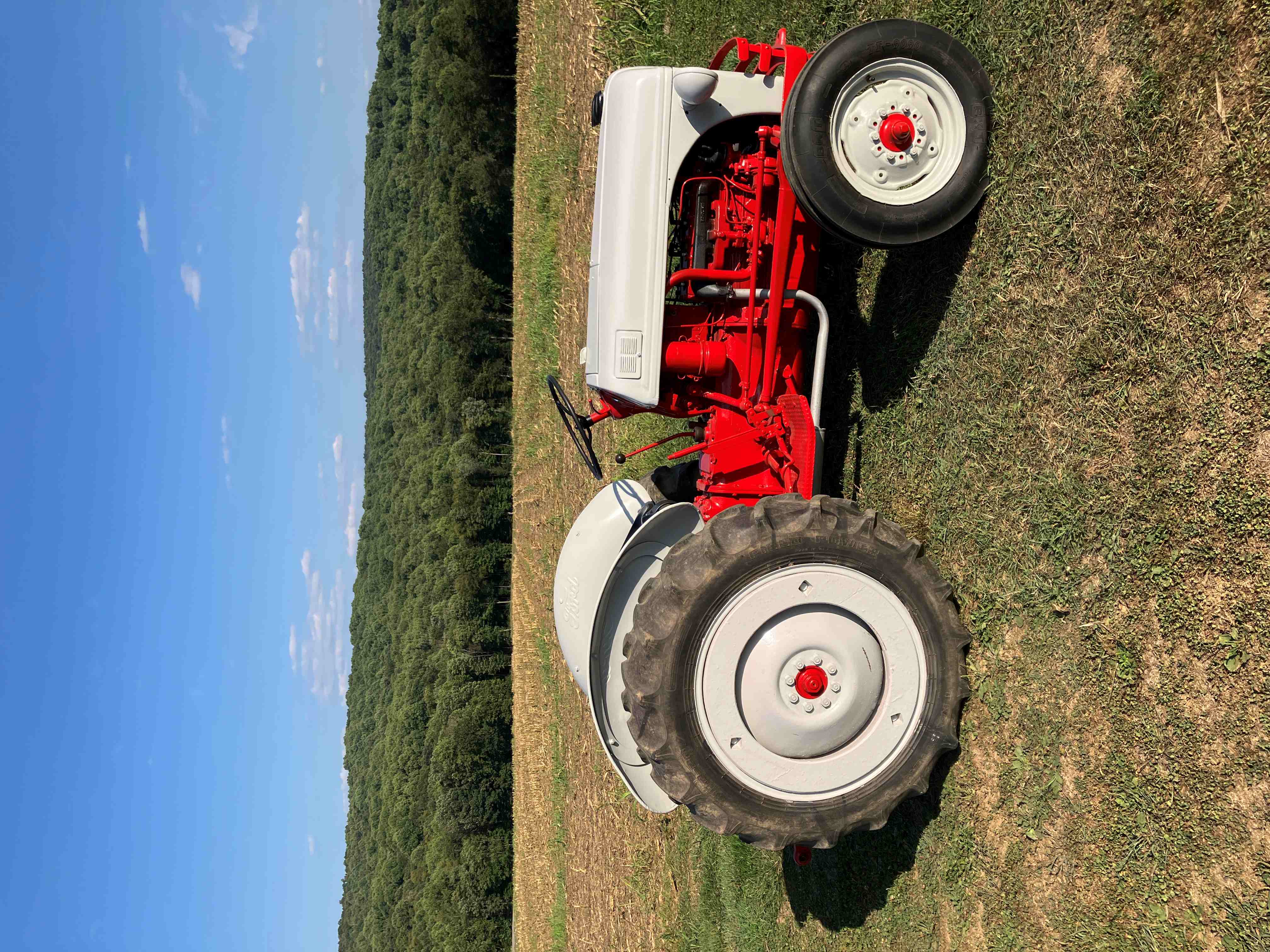 red tractor
